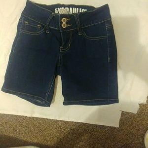 Junior jean shorts